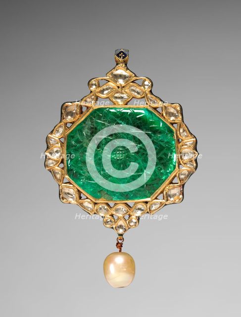 Pendant, 1700s. Creator: Unknown.