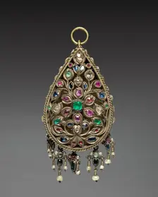 Pendant, 1800s. Creator: Unknown