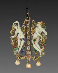 Pendant, 1870-1890. Creator: Unknown