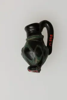 Pendant, vase, Egyptian possibly, 4th-5th century. Creator: Unknown