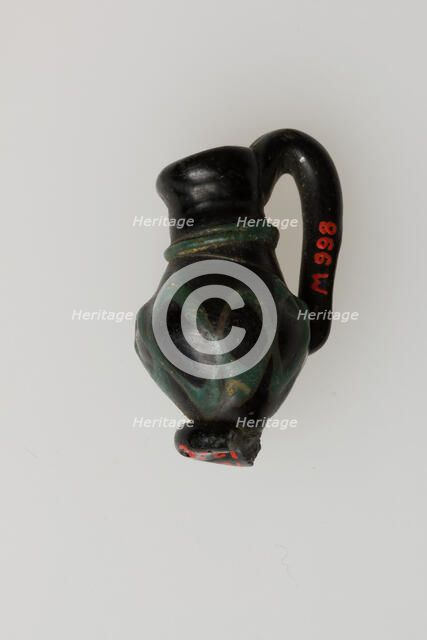 Pendant, vase, Egyptian possibly, 4th-5th century. Creator: Unknown.