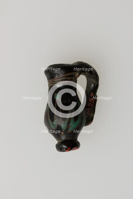 Pendant, vase, Egyptian possibly, 4th-5th century. Creator: Unknown.