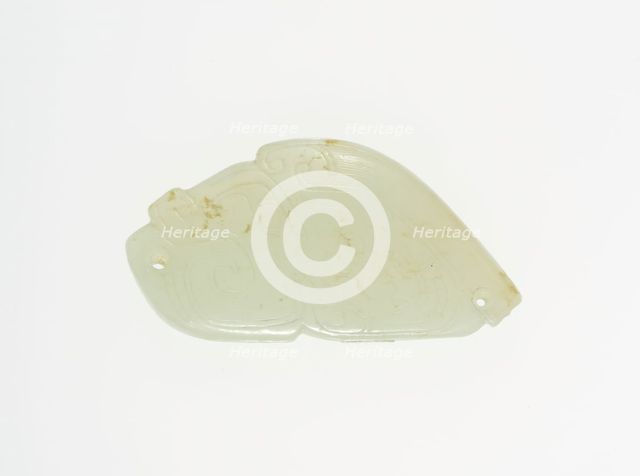 Pendant, Western Zhou period, 11th/10th century B.C. Creator: Unknown.