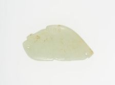 Pendant, Western Zhou period, 11th/10th century B.C. Creator: Unknown