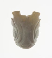 Pendant with Animal Head, Western Zhou period, 11th/10th century B.C. Creator: Unknown