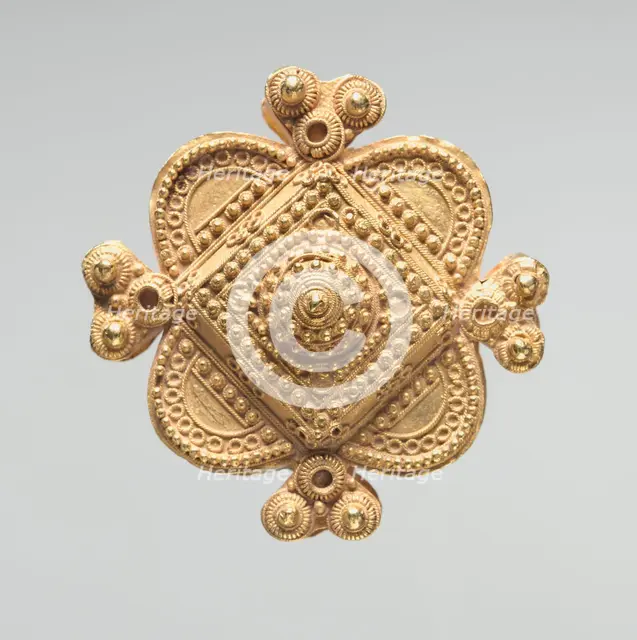 Pendant with Granulation, 900s. Creator: Unknown.