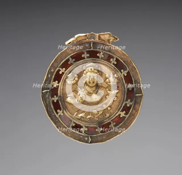 Pendant with Shri, c. 100s. Creator: Unknown.