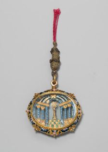 Pendant with the Holy Sacrament, Spain, c. 1650-c. 1700. Creator: Unknown