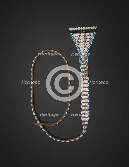 Pendant Belt (Nkody Mupaap), Democratic Republic of the Congo, 19th century. Creator: Unknown.