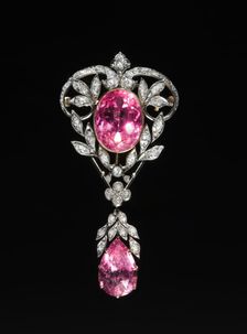 Pendant Brooch, c. 1890-1910. Creator: Unknown