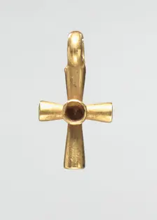 Pendant Cross, 500s. Creator: Unknown