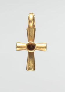 Pendant Cross, 500s. Creator: Unknown