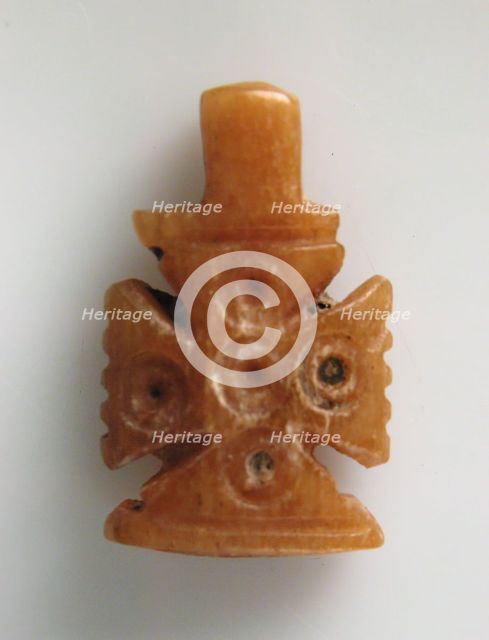 Pendant Cross, Egypt, 5th-7th century. Creator: Unknown.