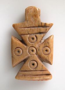 Pendant Cross, Egypt, 5th-8th century. Creator: Unknown