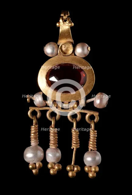 Pendant Earring, 1-200. Creator: Unknown.
