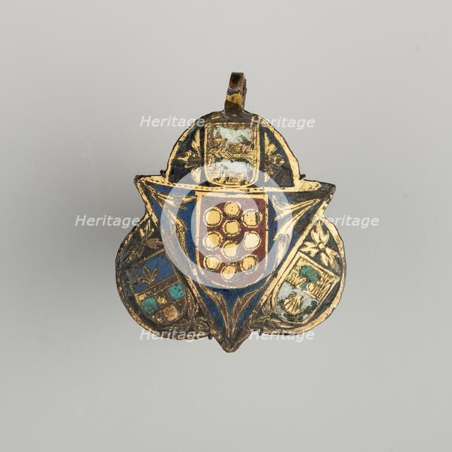 Pendant for Horse Trappings, Spanish, 15th century. Creator: Unknown.