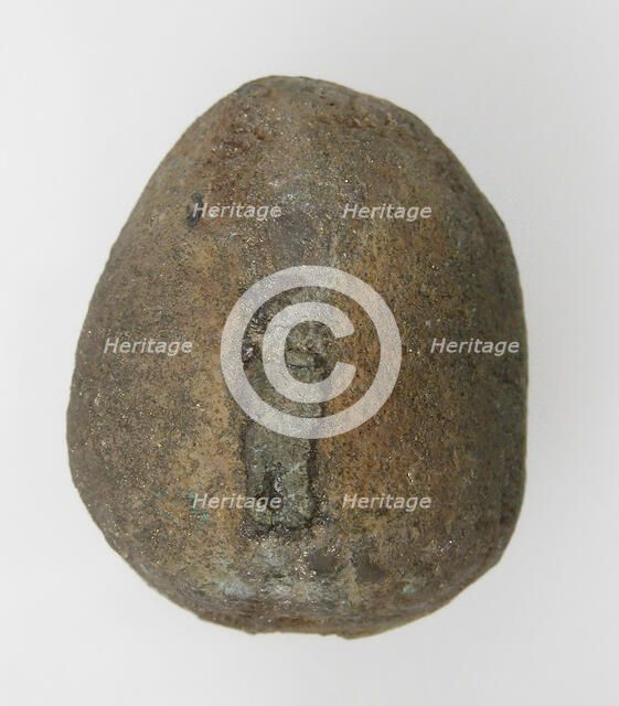 Pendant, Frankish, 6th-7th century. Creator: Unknown.