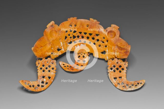 Pendant in the Form of a Mythical Double-Headed Creature, 200 B.C./A.D. 200. Creator: Unknown.