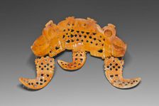 Pendant in the Form of a Mythical Double-Headed Creature, 200 B.C./A.D. 200. Creator: Unknown