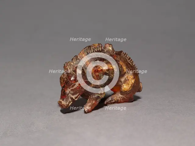 Pendant in the Form of a Boar, 400s BC. Creator: Unknown.