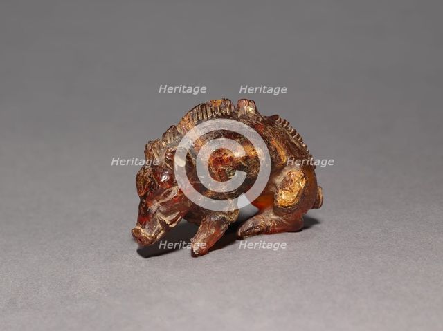 Pendant in the Form of a Boar, 400s BC. Creator: Unknown.
