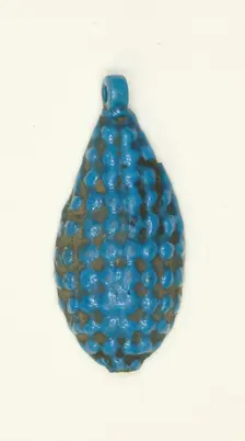 Pendant in the Form of a Cluster of Grapes, Egypt, New Kingdom, Dynasties 18-19 (abt 1550-1186 BCE). Creator: Unknown