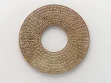 Pendant in the form of a disk (bi) with raised knobs, Eastern Zhou dynasty, 475-221 BCE. Creator: Unknown