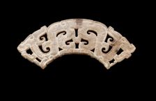 Pendant in the form of a double dragon, Eastern Zhou dynasty, 475-221 B.C.E. Creator: Unknown