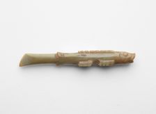 Pendant in the form of a fish, Late Shang dynasty, ca. 1300-ca. 1050 BCE. Creator: Unknown