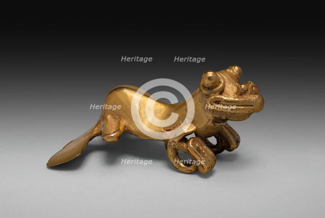 Pendant in the Form of a Frog, A.D. 1000/1500. Creator: Unknown.
