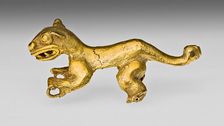 Pendant in the Form of a Jaguar, A.D. 1300/1500. Creator: Unknown