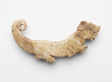 Pendant in the form of a tiger, Late Shang dynasty, ca. 1300-ca. 1050 BCE. Creator: Unknown