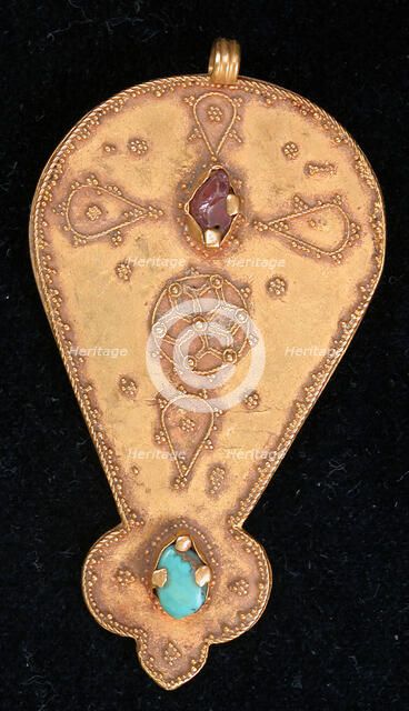 Pendant, Iran, 11th-12th century. Creator: Unknown.