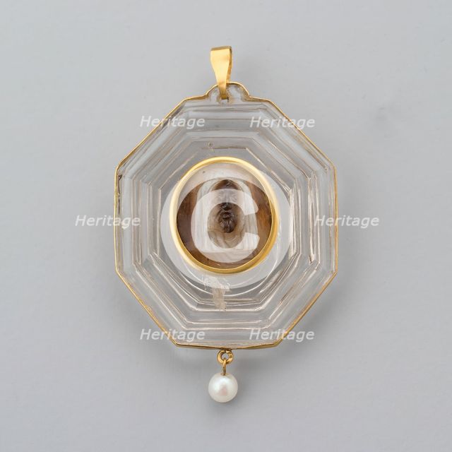 Pendant, Italy, cameo: 15th/16th century; frame: 17th/18th century; mounts: 19th century. Creator: Unknown.