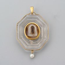 Pendant, Italy, cameo: 15th/16th century; frame: 17th/18th century; mounts: 19th century. Creator: Unknown