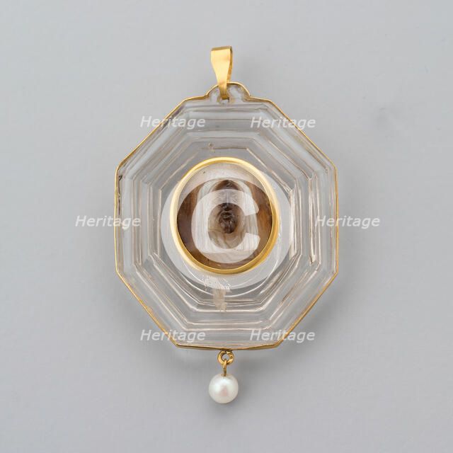Pendant, Italy, cameo: 15th/16th century; frame: 17th/18th century; mounts: 19th century. Creator: Unknown.