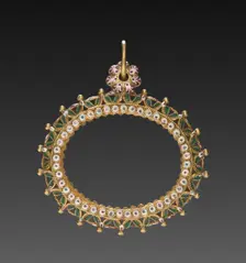 Pendant, late 1600s. Creator: Unknown