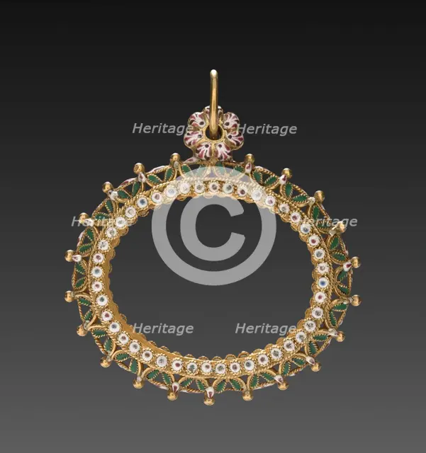 Pendant, late 1600s. Creator: Unknown.