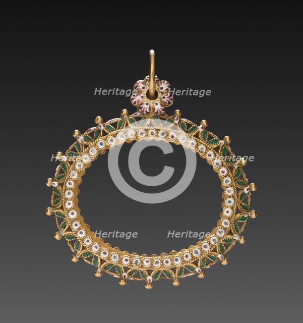 Pendant, late 1600s. Creator: Unknown.