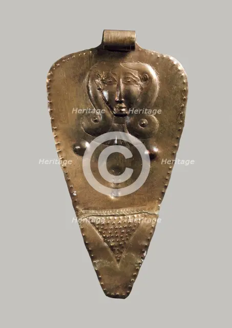 Pendant, Middle Bronze Age II, c1750-1650BC. Artist: Unknown.