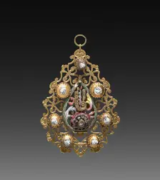 Pendant (part 2), 1700s. Creator: Unknown