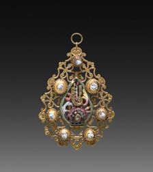 Pendant (part 2), 1700s. Creator: Unknown