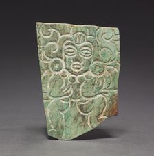 Pendant Plaque, c. 700-1000. Creator: Unknown