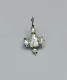 Pendant Shaped as a Dove, France, 17th century. Creator: Unknown