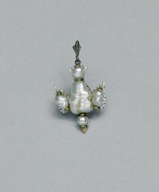 Pendant Shaped as a Dove, France, 17th century. Creator: Unknown