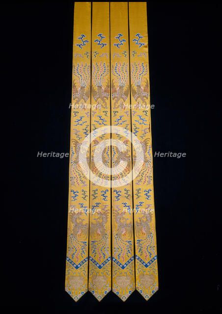 Pendants (For Bed Curtains), China, Qing dynasty(1644-1911), 1736/95. Creator: Unknown.