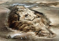 Pendennis Castle, 16th century, (c1960s). Artist: Alan Ernest Sorrell