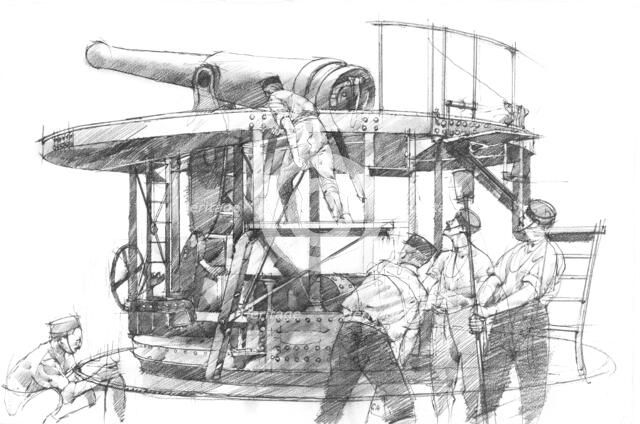 Pendennis Castle, c1884, (c1990-2010). Artist: Ivan Lapper.