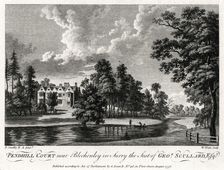 Pendhill Court near Bletchenley in Surry the Seat of George Scullard Esquire 1776. Artist: William Watts