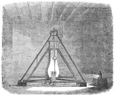 Pendulum-Room at the Bottom of the Harton Coal-Pit, 1854. Creator: Unknown